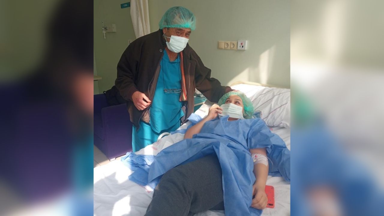 Baş ağrısı şikayetiyle hastaneye gitti burnundan taş çıktı